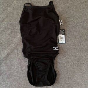 Speedo Women's Swimsuit One Piece Endurance+ Flyback Block Adult XS
